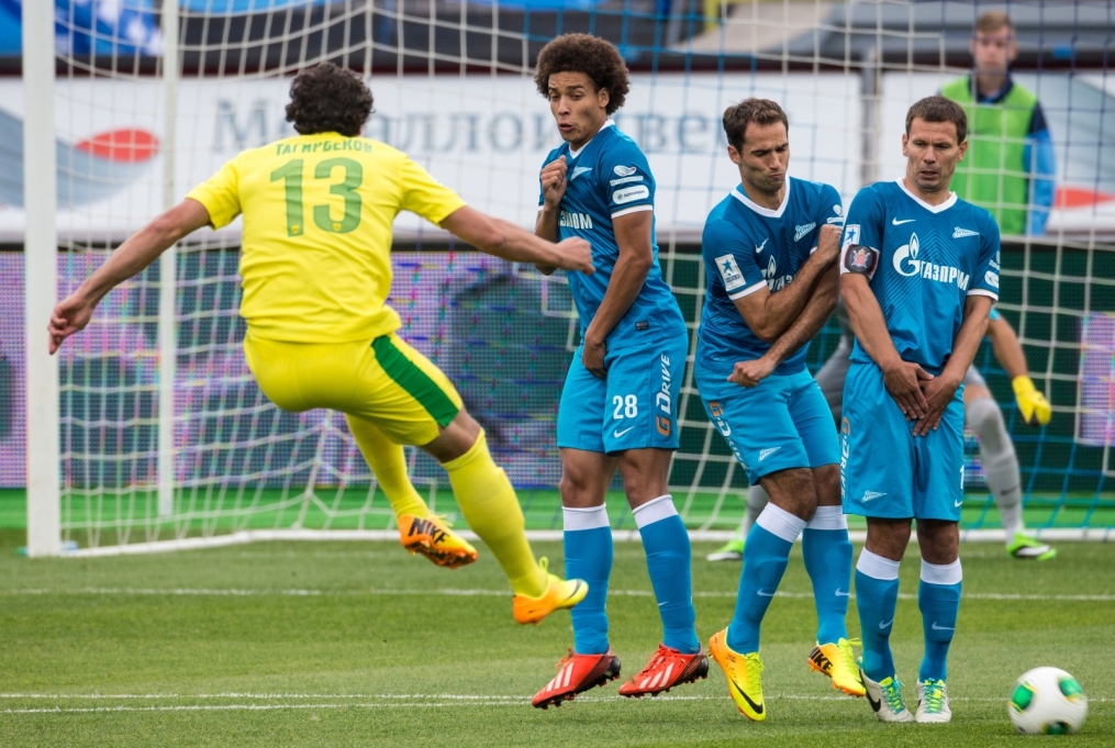 СОГАЗ-Чемпионата России 2013/2014, матч «Зенит» — «Анжи»