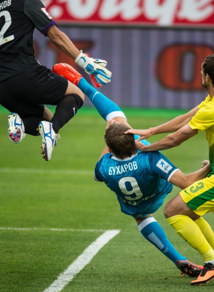 СОГАЗ-Чемпионата России 2013/2014, матч «Зенит» — «Анжи»