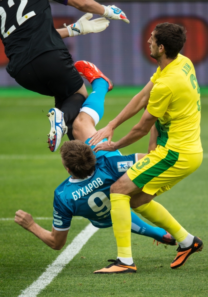 СОГАЗ-Чемпионата России 2013/2014, матч «Зенит» — «Анжи»