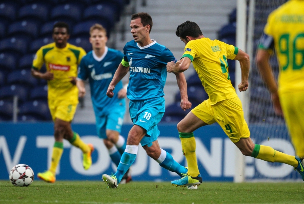 Лига чемпионов УЕФА 2013/2014, «Пасуш де Феррейра» — «Зенит».