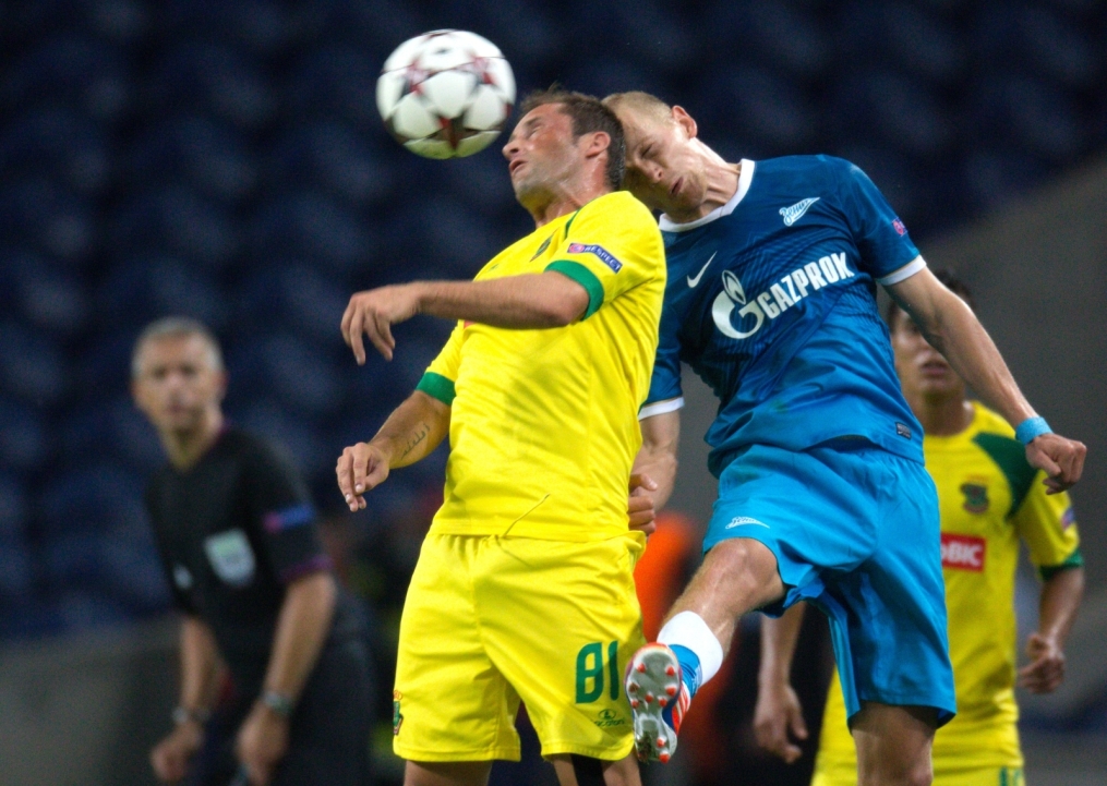 Лига чемпионов УЕФА 2013/2014, «Пасуш де Феррейра» — «Зенит».