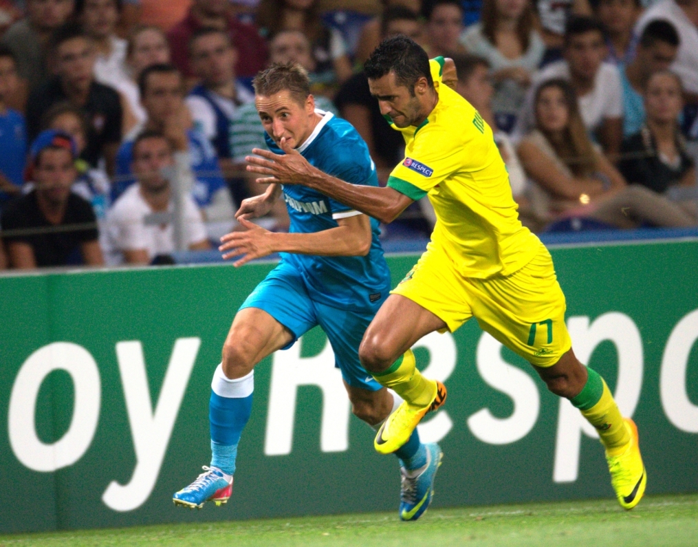 Лига чемпионов УЕФА 2013/2014, «Пасуш де Феррейра» — «Зенит».