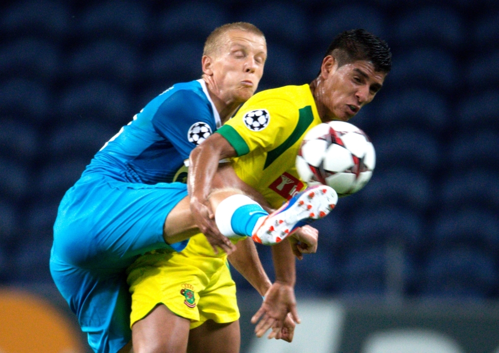 Лига чемпионов УЕФА 2013/2014, «Пасуш де Феррейра» — «Зенит».