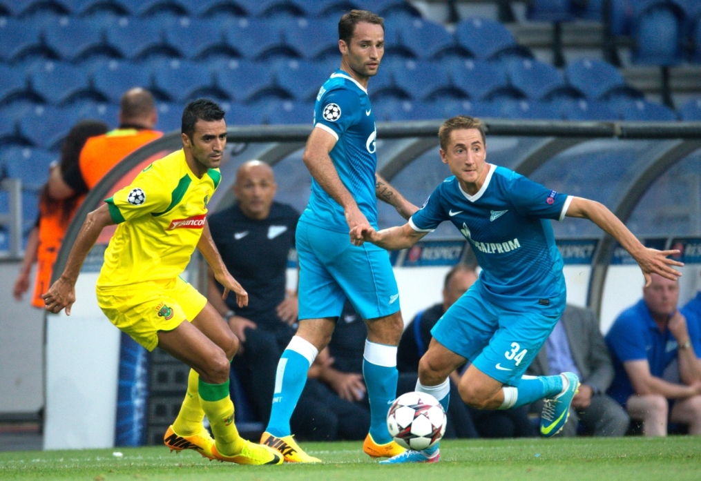 Лига чемпионов УЕФА 2013/2014, «Пасуш де Феррейра» — «Зенит».