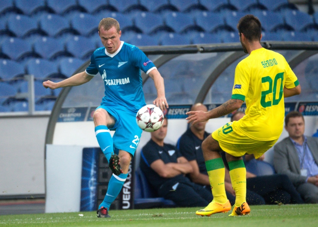 Лига чемпионов УЕФА 2013/2014, «Пасуш де Феррейра» — «Зенит».