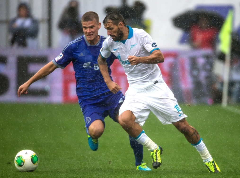 СОГАЗ-Чемпионата России 2013/2014, матч «Динамо» — «Зенит».