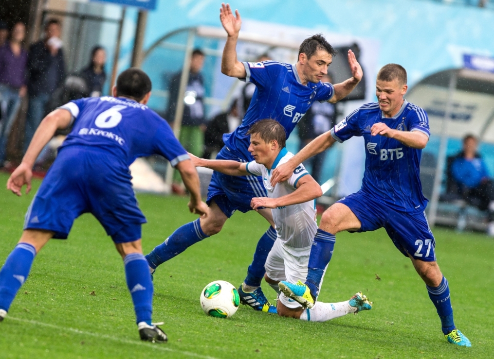 СОГАЗ-Чемпионата России 2013/2014, матч «Динамо» — «Зенит».