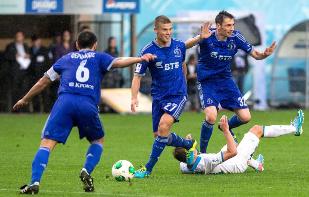 СОГАЗ-Чемпионата России 2013/2014, матч «Динамо» — «Зенит».