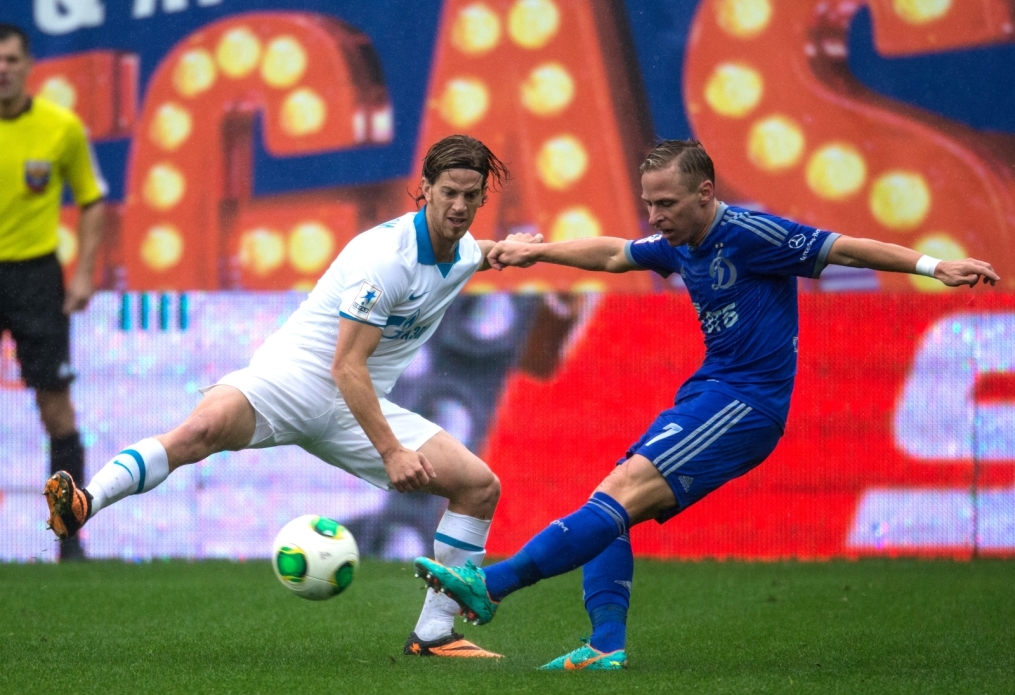 СОГАЗ-Чемпионата России 2013/2014, матч «Динамо» — «Зенит».