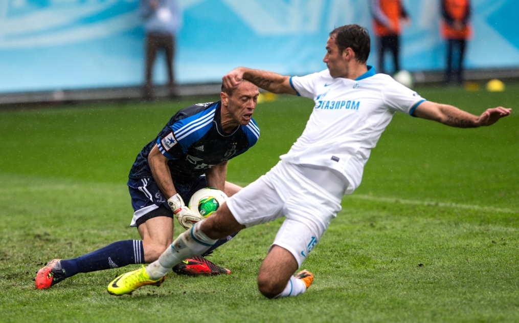 СОГАЗ-Чемпионата России 2013/2014, матч «Динамо» — «Зенит».