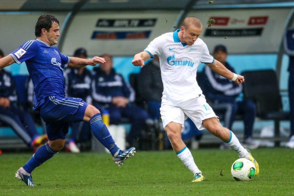 СОГАЗ-Чемпионата России 2013/2014, матч «Динамо» — «Зенит».