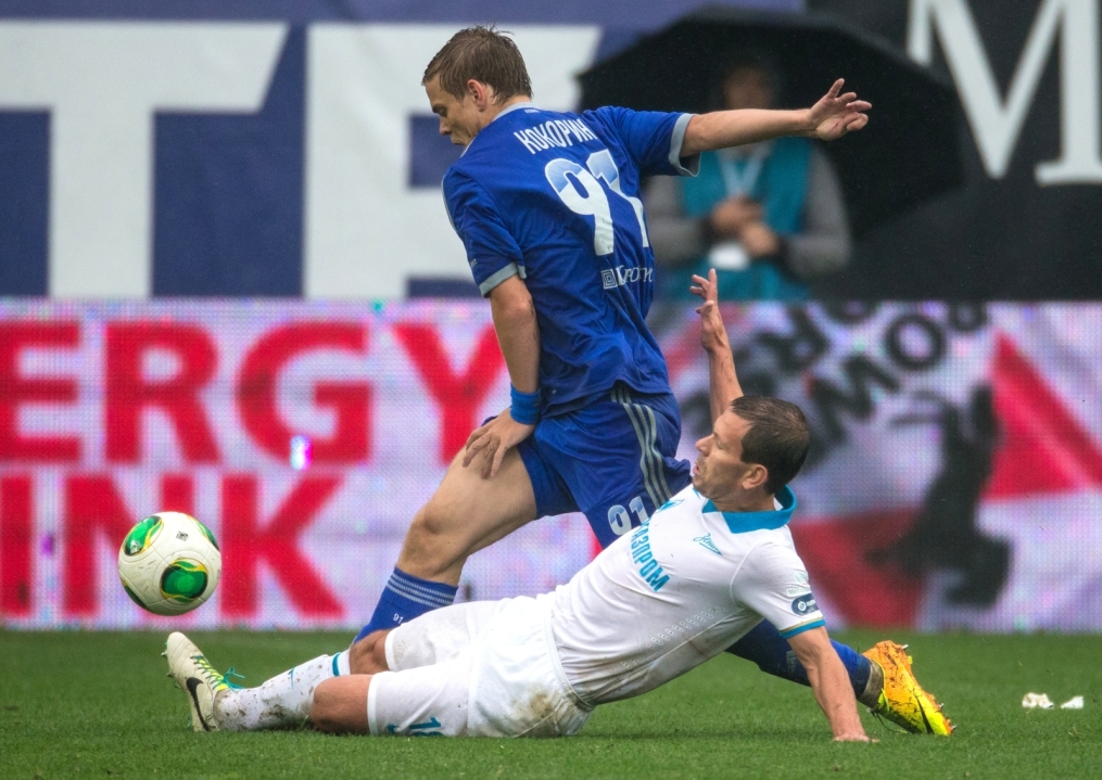 СОГАЗ-Чемпионата России 2013/2014, матч «Динамо» — «Зенит».