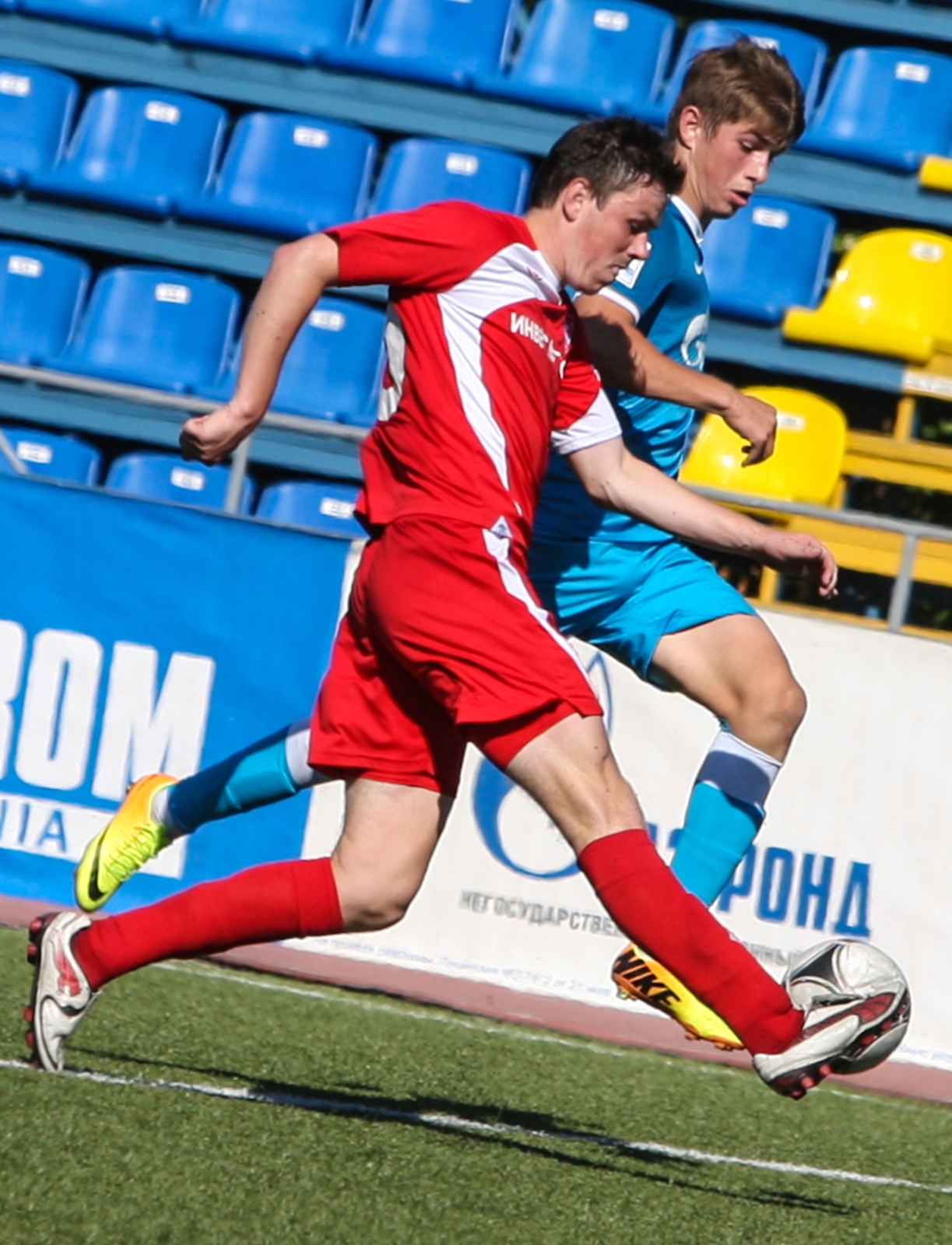 Матч первенства России среди команд второго дивизиона, «Зенит-2» — «Вологда»