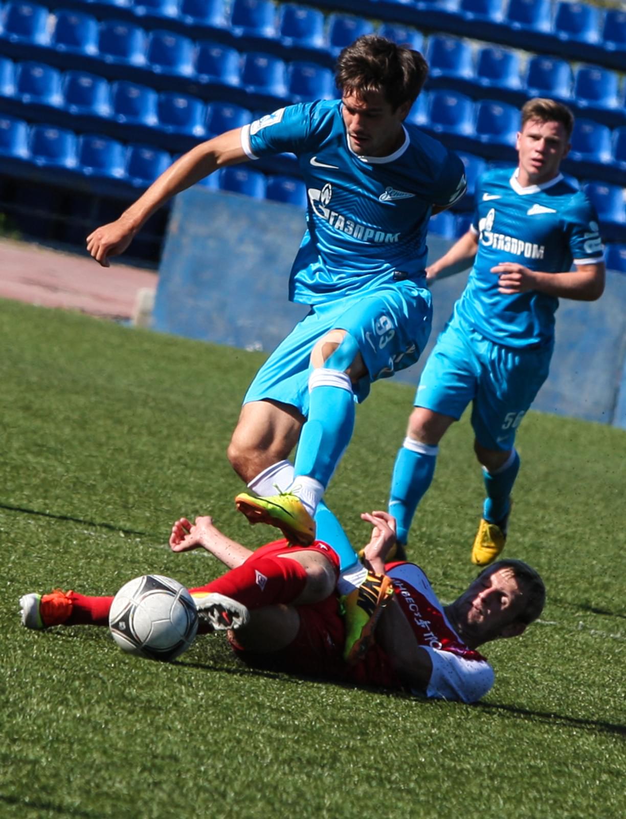 Матч первенства России среди команд второго дивизиона, «Зенит-2» — «Вологда»