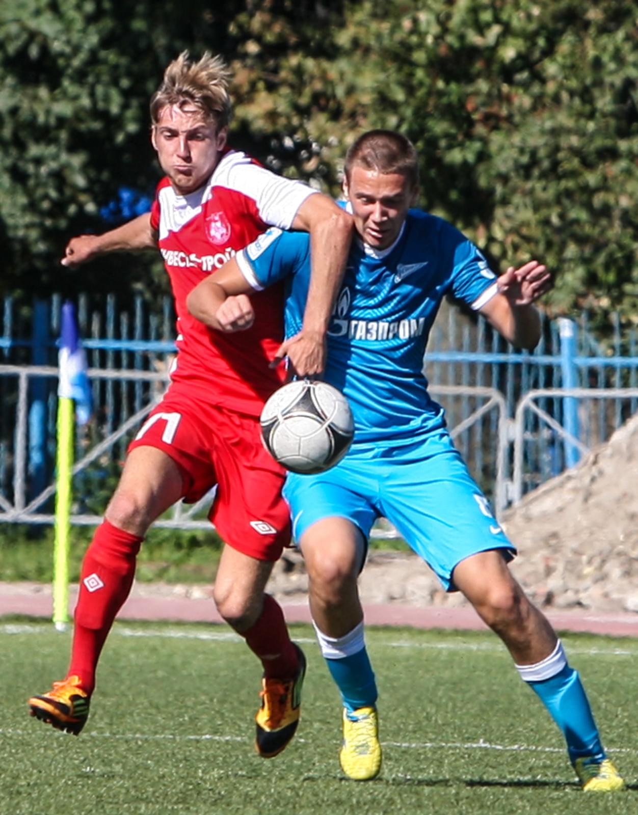 Матч первенства России среди команд второго дивизиона, «Зенит-2» — «Вологда»