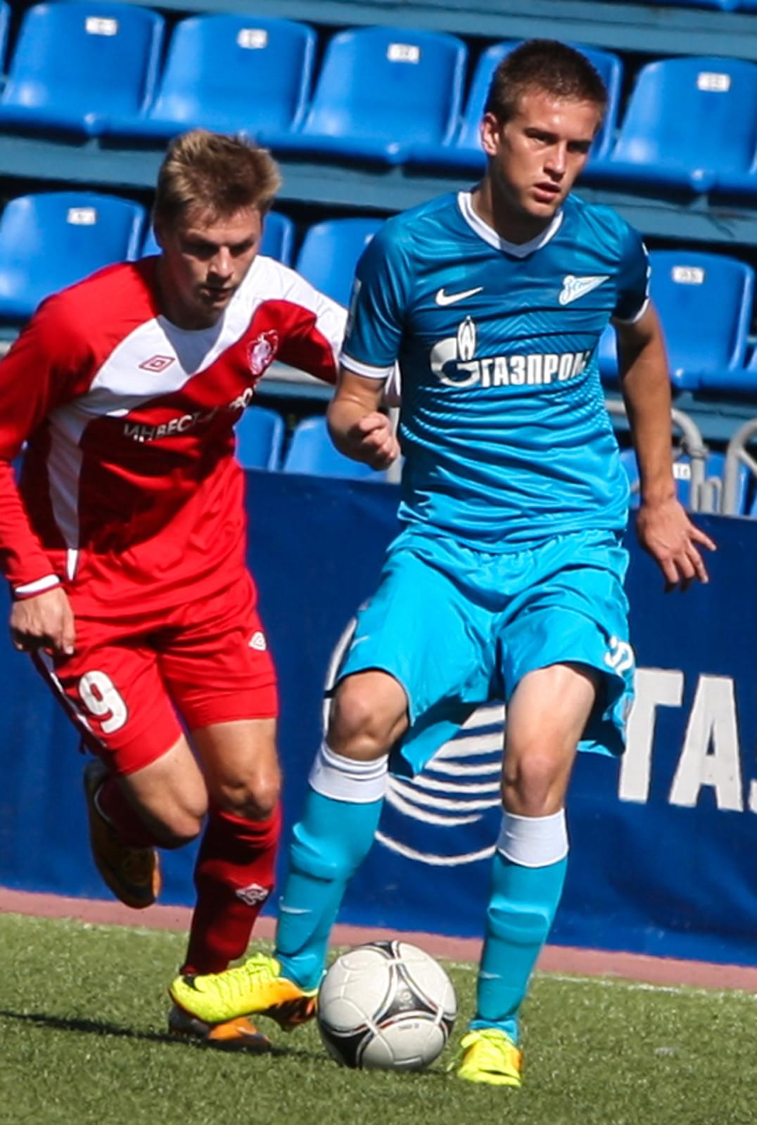 Матч первенства России среди команд второго дивизиона, «Зенит-2» — «Вологда»