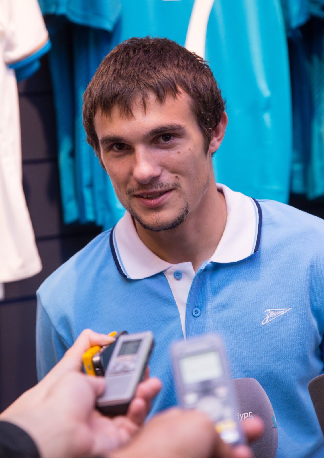 Презентация новых игроков сине-бело-голубых.