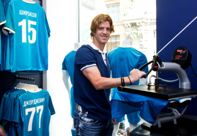 Презентация новых игроков сине-бело-голубых.