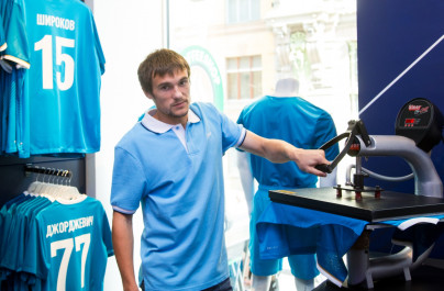 Презентация новых игроков сине-бело-голубых.