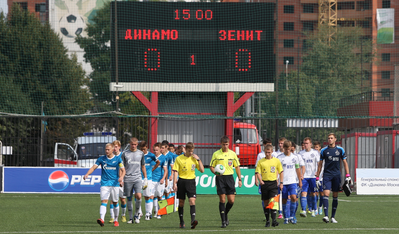 Матч первенства молодежных составов «Динамо»-м — «Зенит»-м