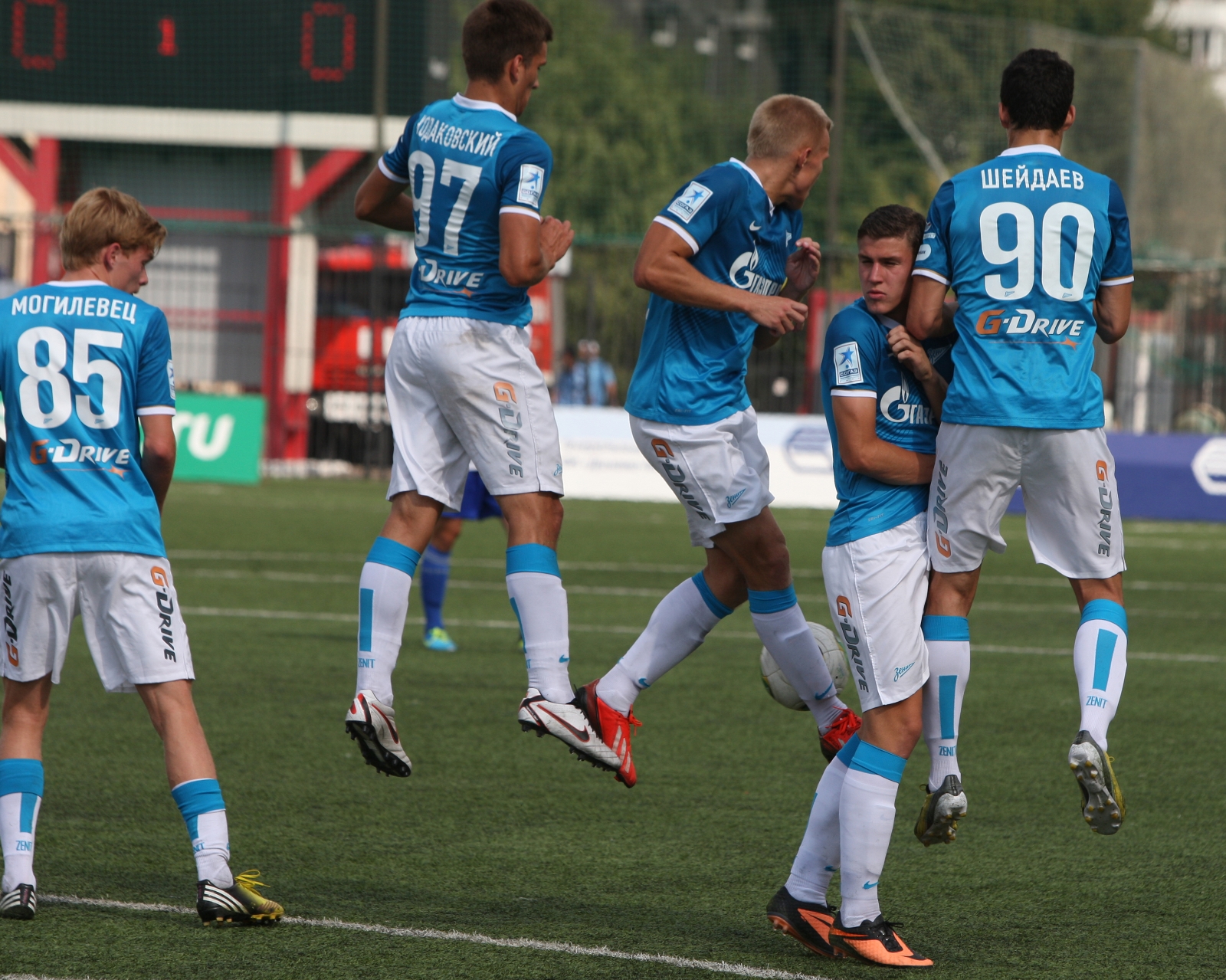 Матч первенства молодежных составов «Динамо»-м — «Зенит»-м