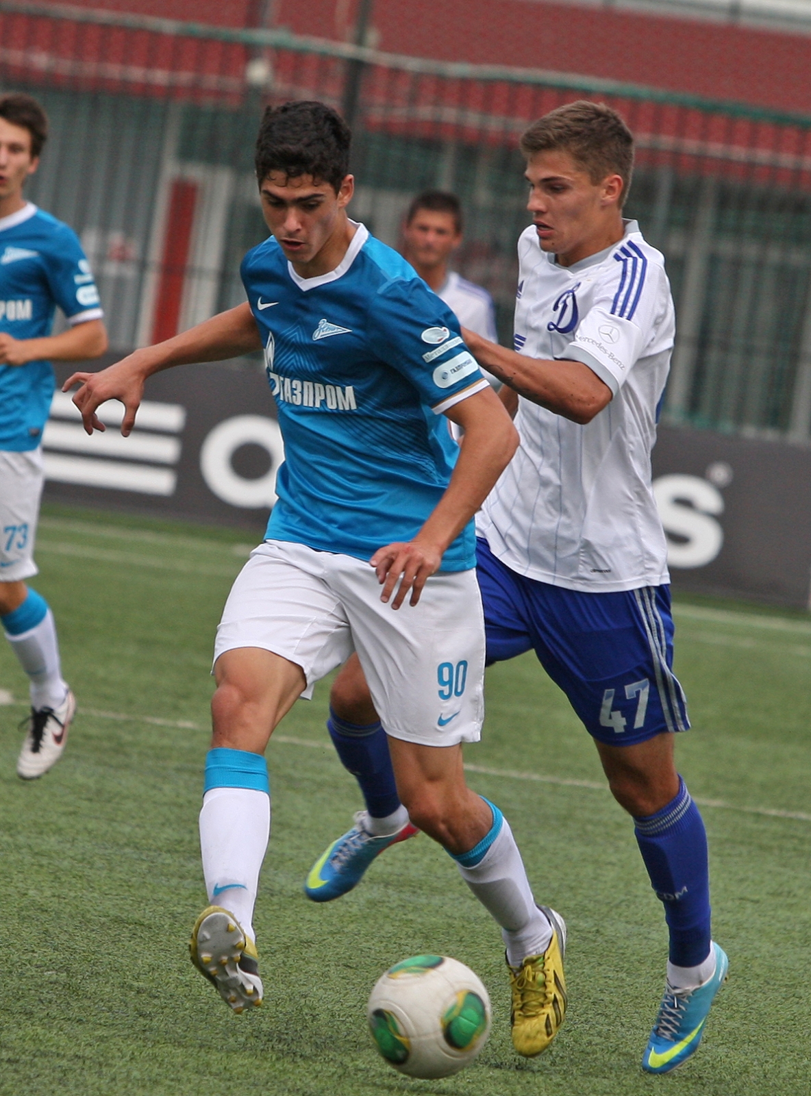 Матч первенства молодежных составов «Динамо»-м — «Зенит»-м