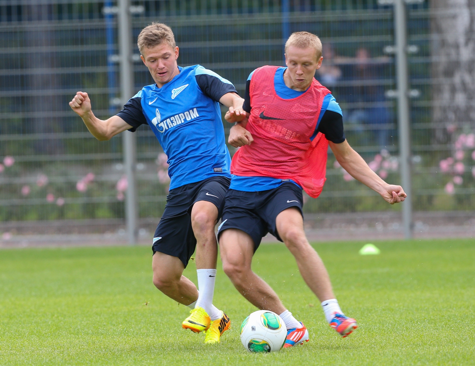 Тренировка «Зенита» перед  матчем «Зенит» — «Локомотив»