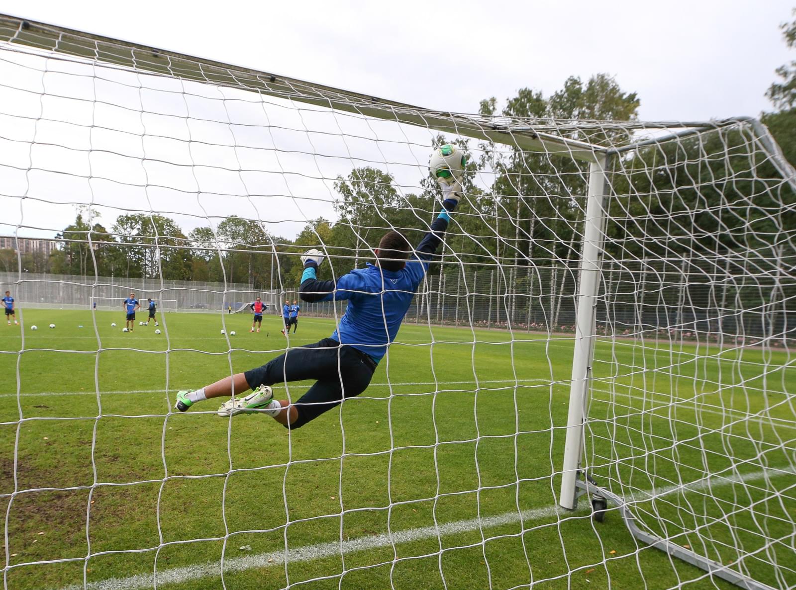 Тренировка «Зенита» перед  матчем «Зенит» — «Локомотив»