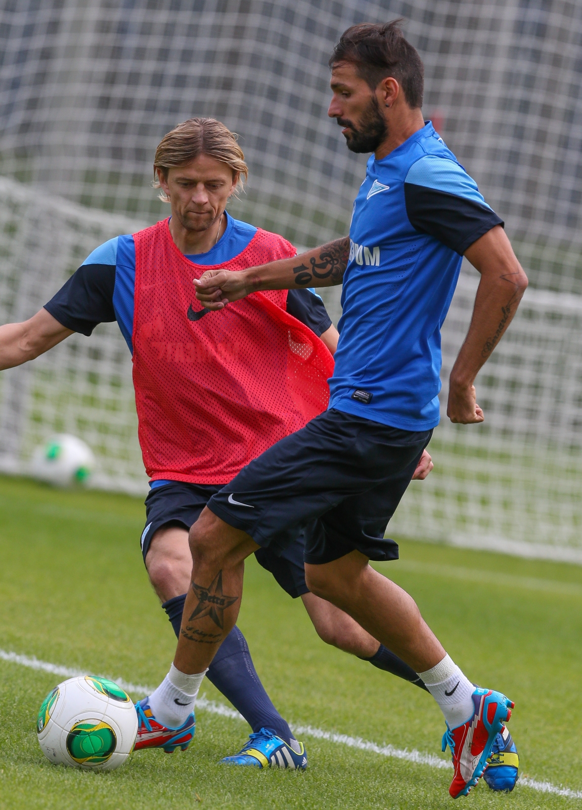 Тренировка «Зенита» перед  матчем «Зенит» — «Локомотив»