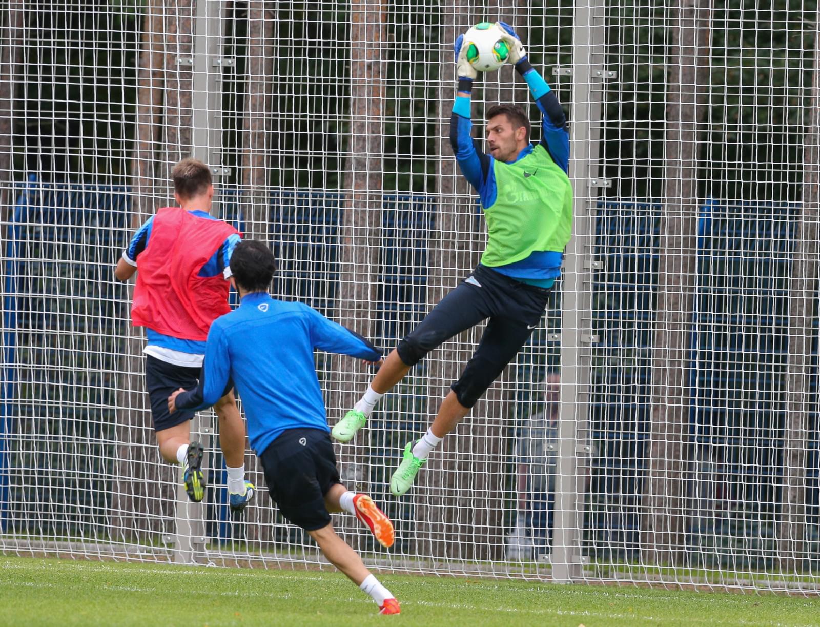 Тренировка «Зенита» перед  матчем «Зенит» — «Локомотив»