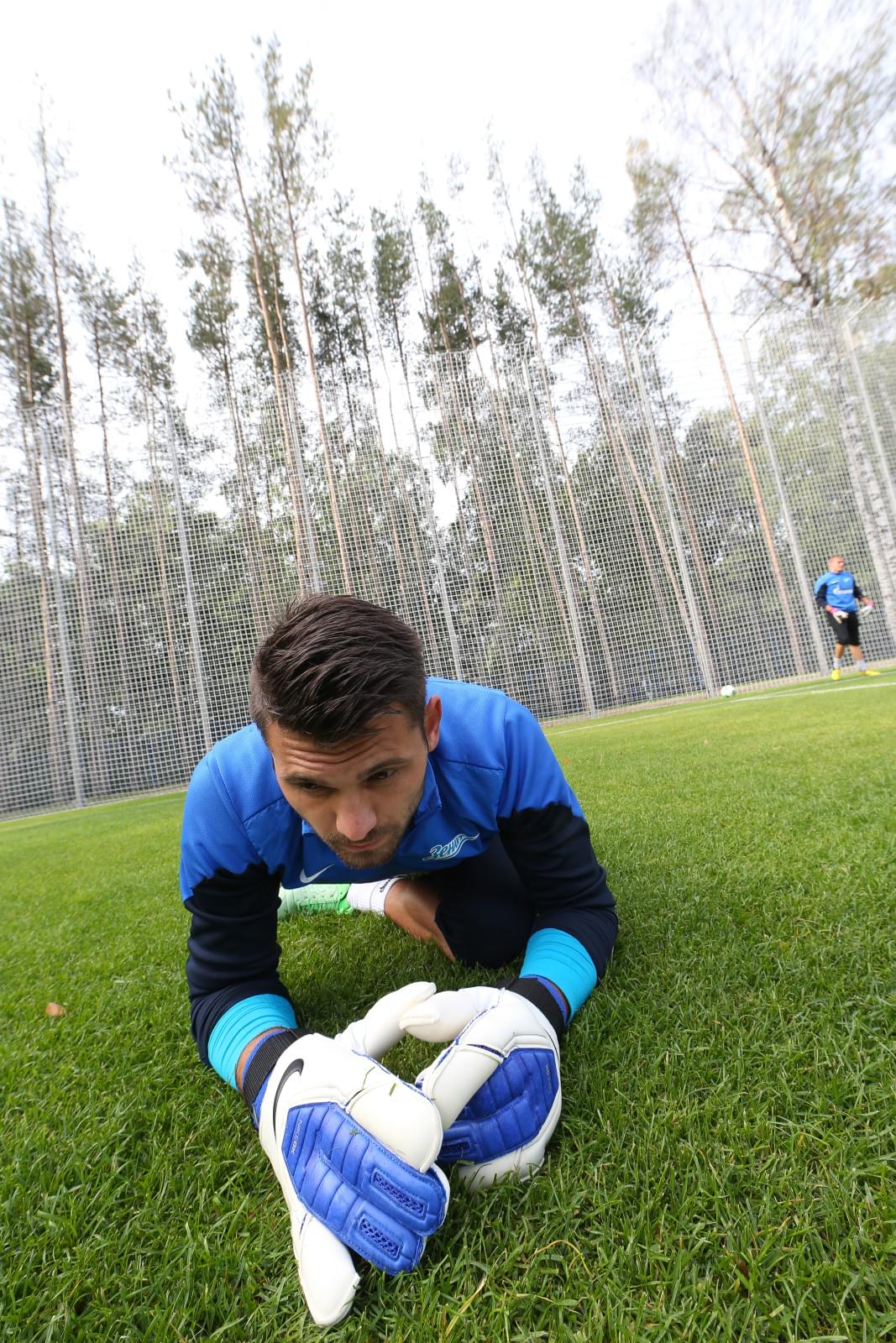 Тренировка «Зенита» перед  матчем «Зенит» — «Локомотив»