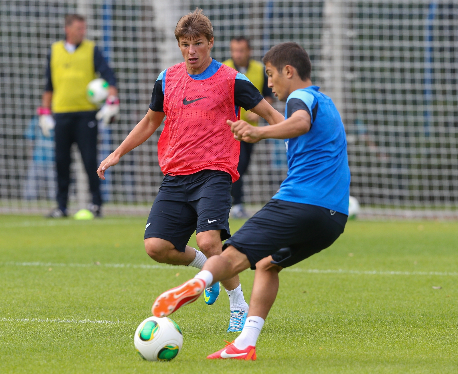 Тренировка «Зенита» перед  матчем «Зенит» — «Локомотив»