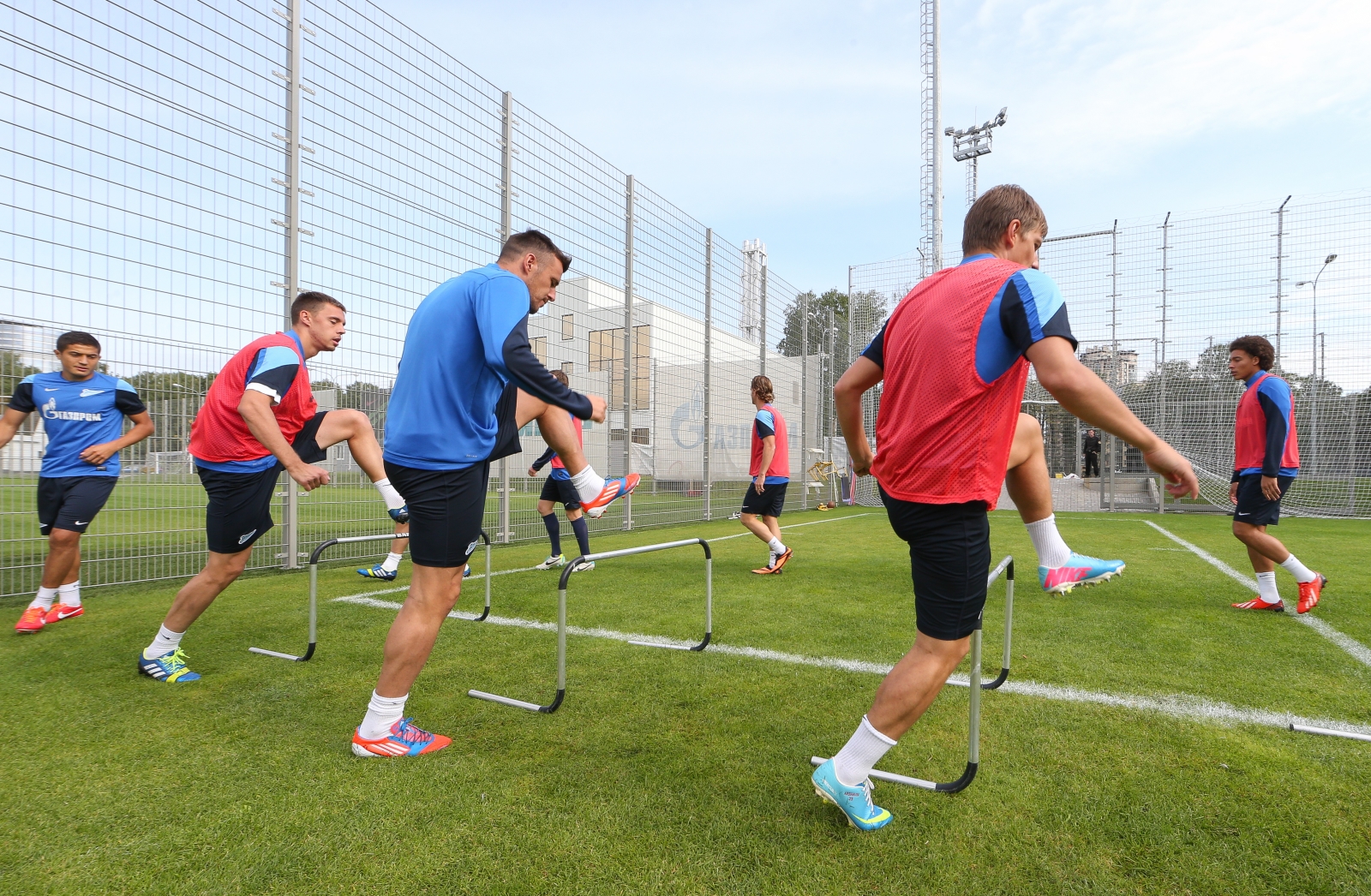 Тренировка «Зенита» перед  матчем «Зенит» — «Локомотив»