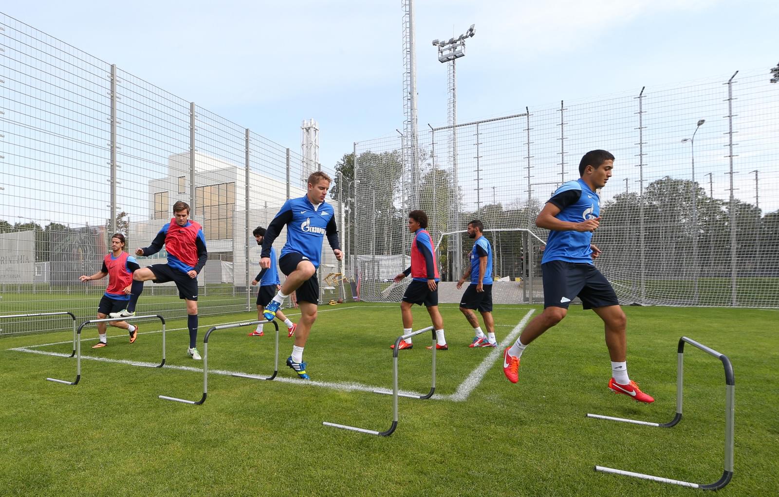 Тренировка «Зенита» перед  матчем «Зенит» — «Локомотив»