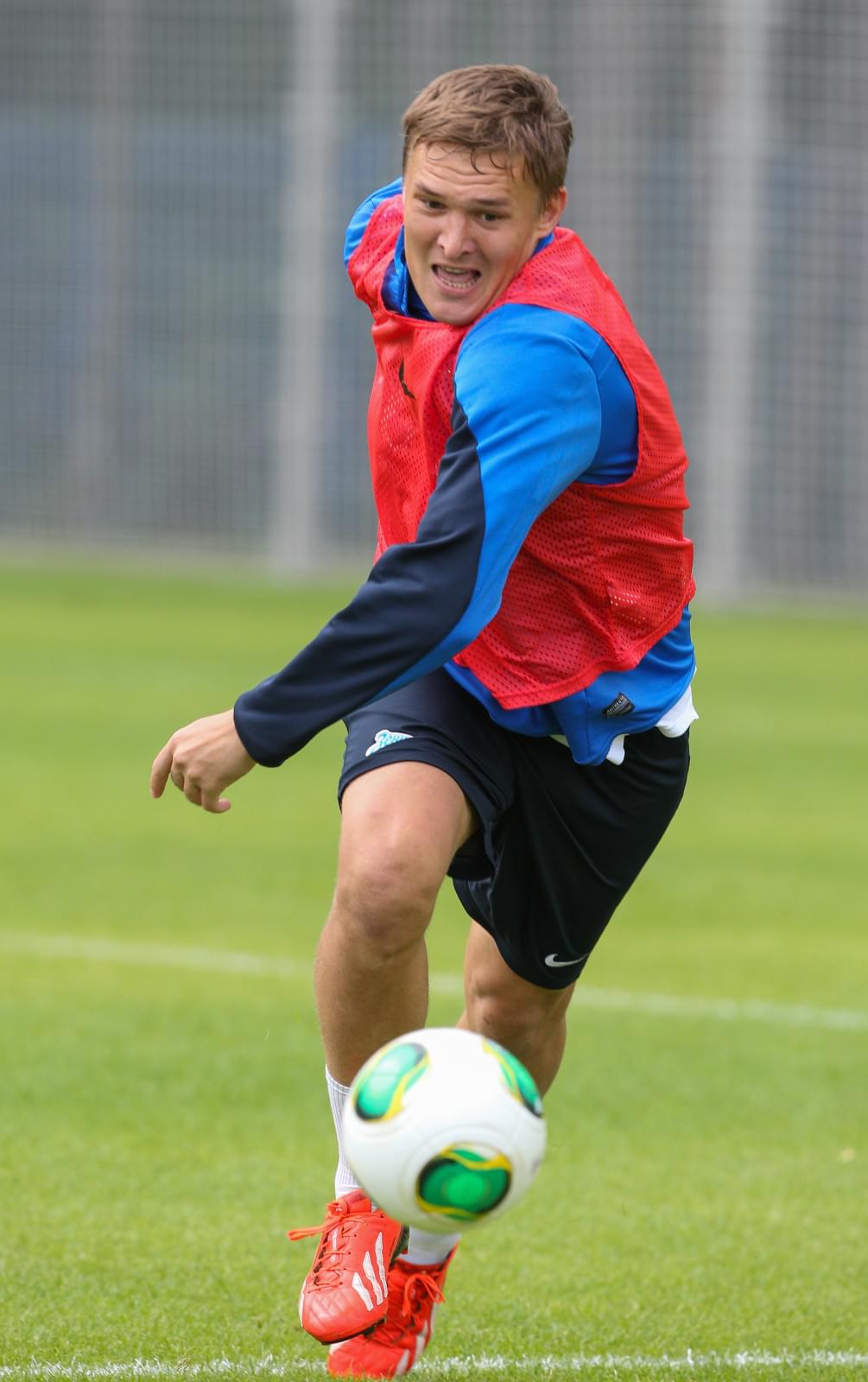 Тренировка «Зенита» перед  матчем «Зенит» — «Локомотив»