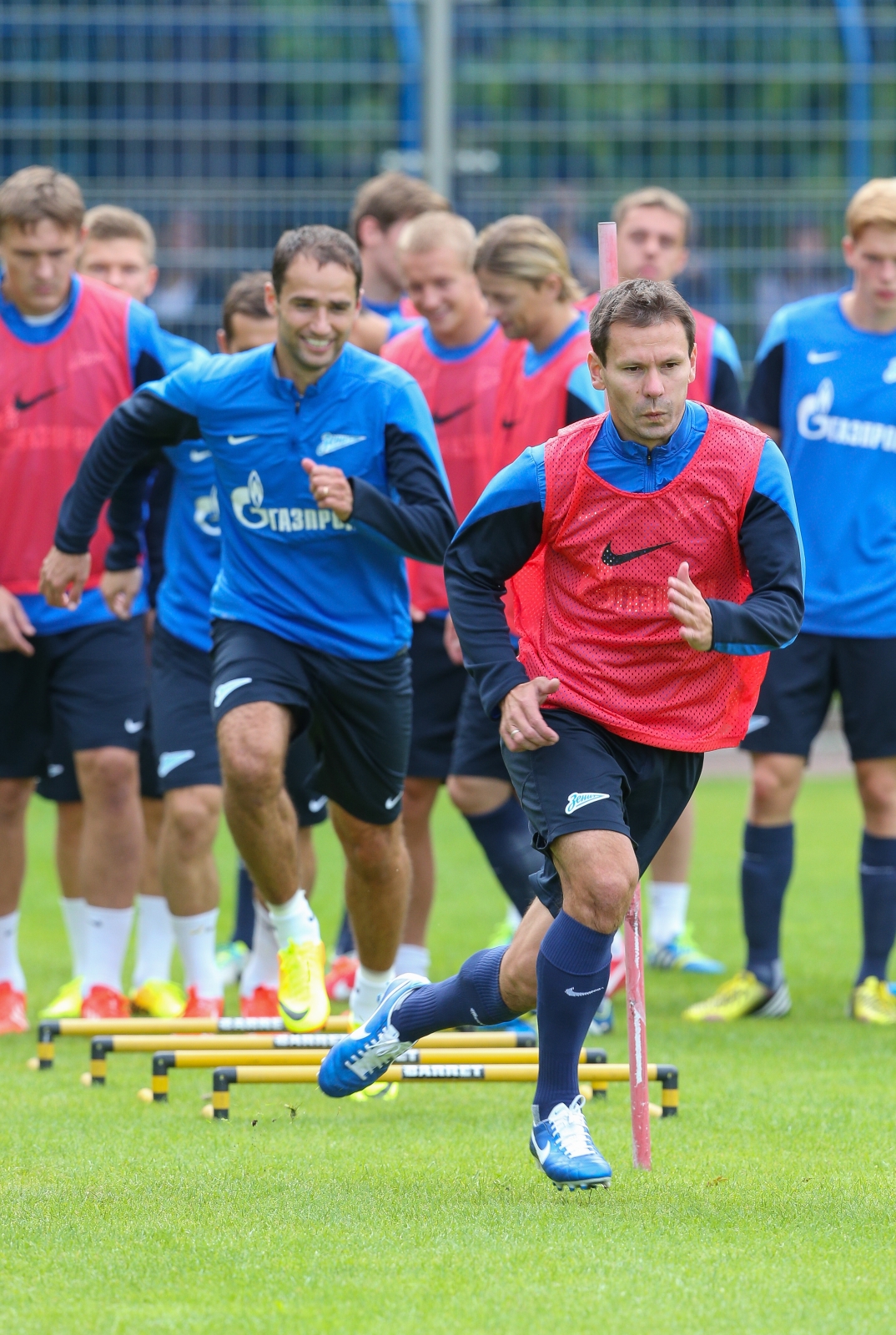 Тренировка «Зенита» перед  матчем «Зенит» — «Локомотив»