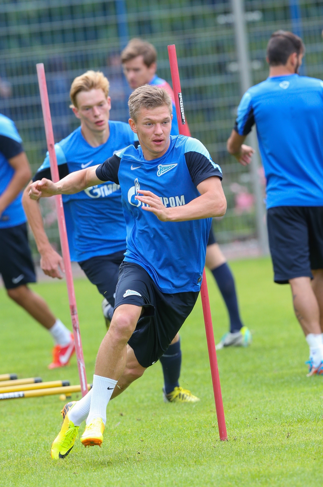 Тренировка «Зенита» перед  матчем «Зенит» — «Локомотив»