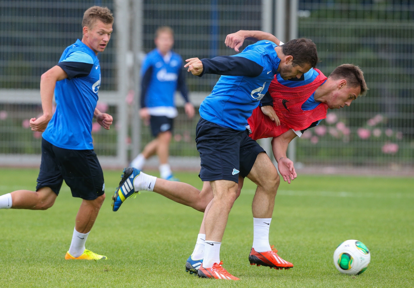 Тренировка «Зенита» перед  матчем «Зенит» — «Локомотив»