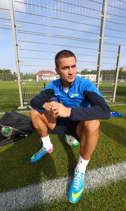 Тренировка «Зенита» перед  матчем «Зенит» — «Локомотив»