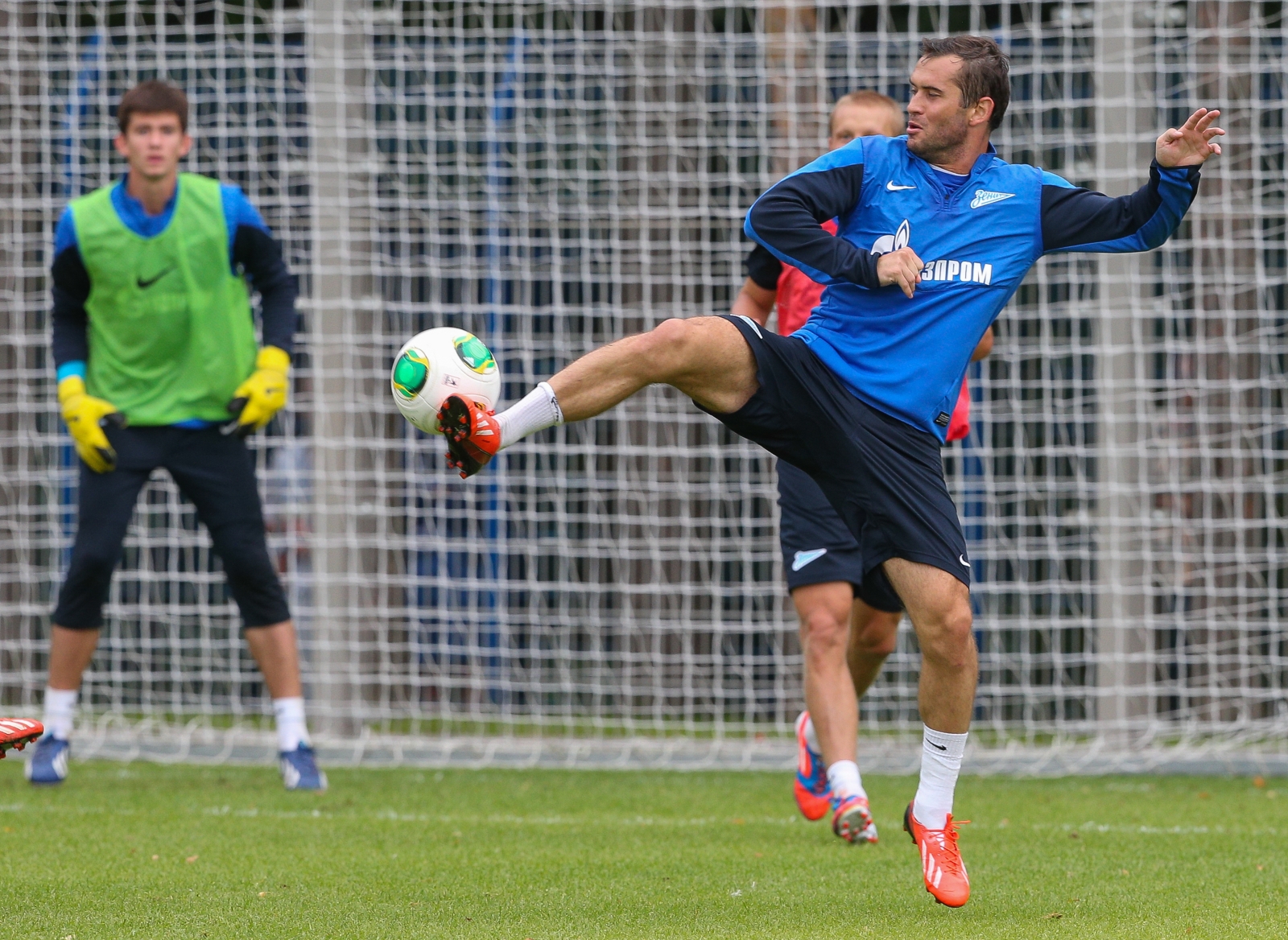 Тренировка «Зенита» перед  матчем «Зенит» — «Локомотив»
