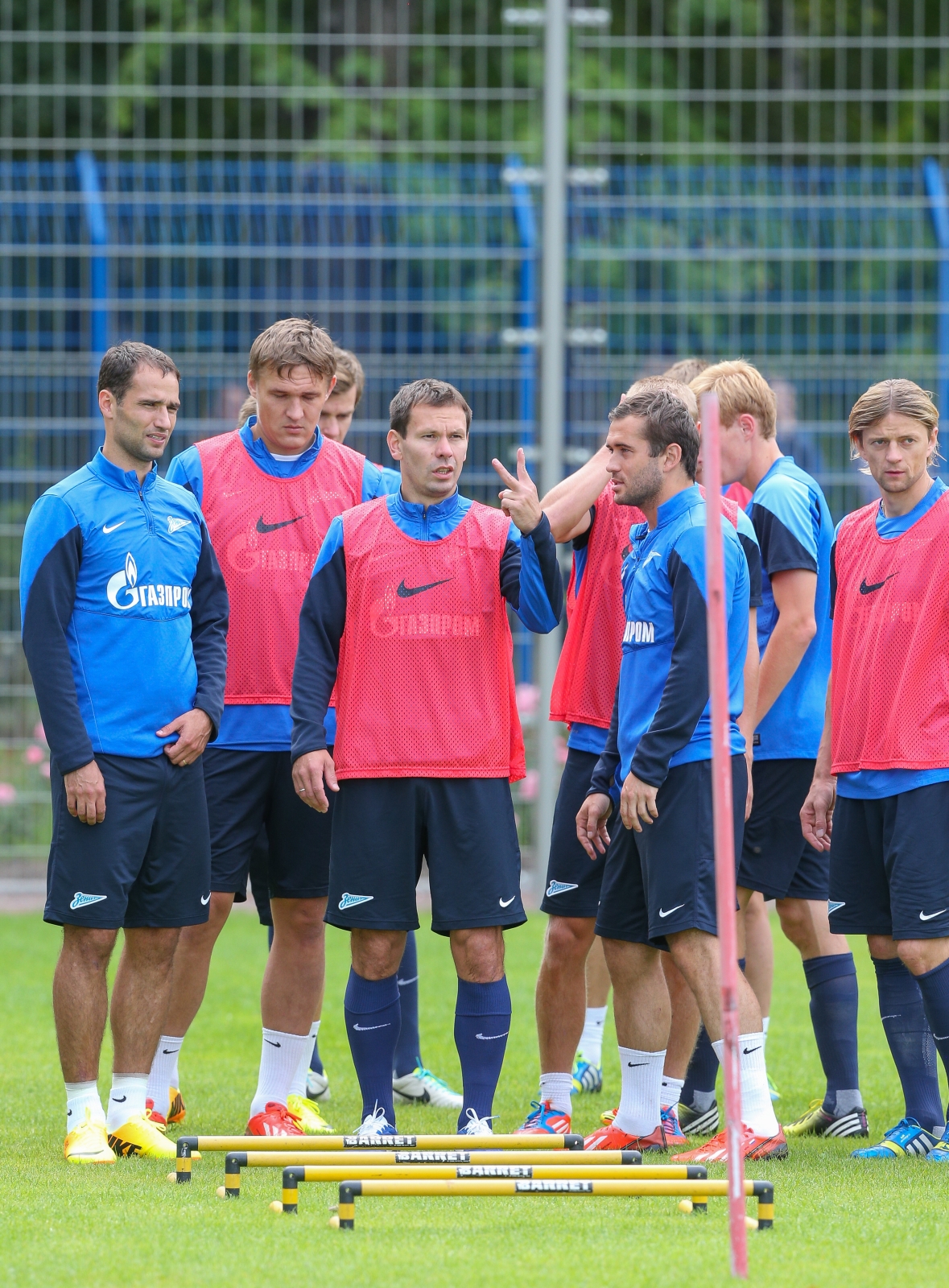 Тренировка «Зенита» перед  матчем «Зенит» — «Локомотив»