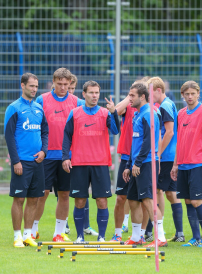 Тренировка «Зенита» перед  матчем «Зенит» — «Локомотив»