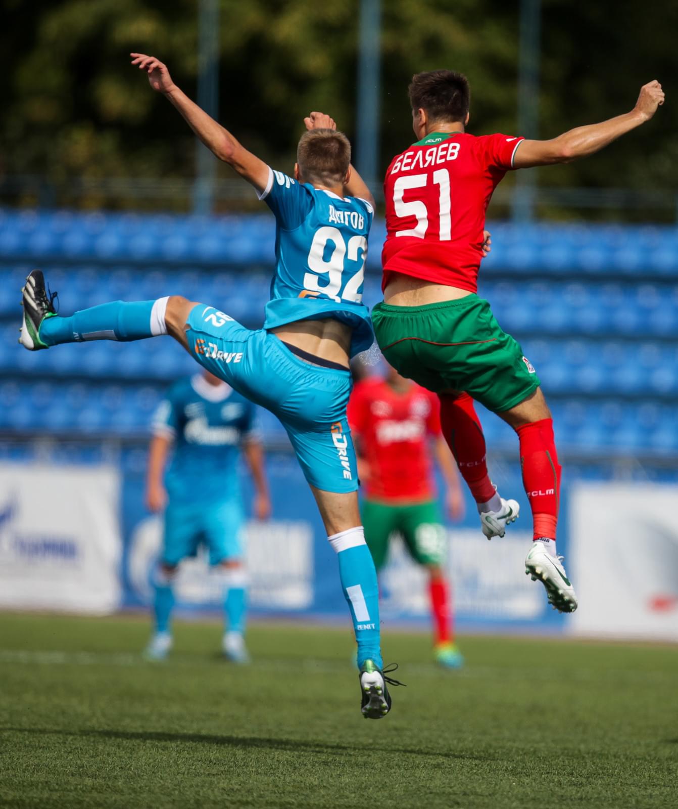 Молодежное первенства России, 7-й тур, матч «Зенит» — «Локомотив»