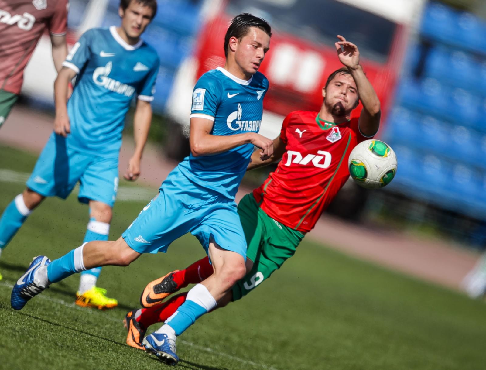 Молодежное первенства России, 7-й тур, матч «Зенит» — «Локомотив»