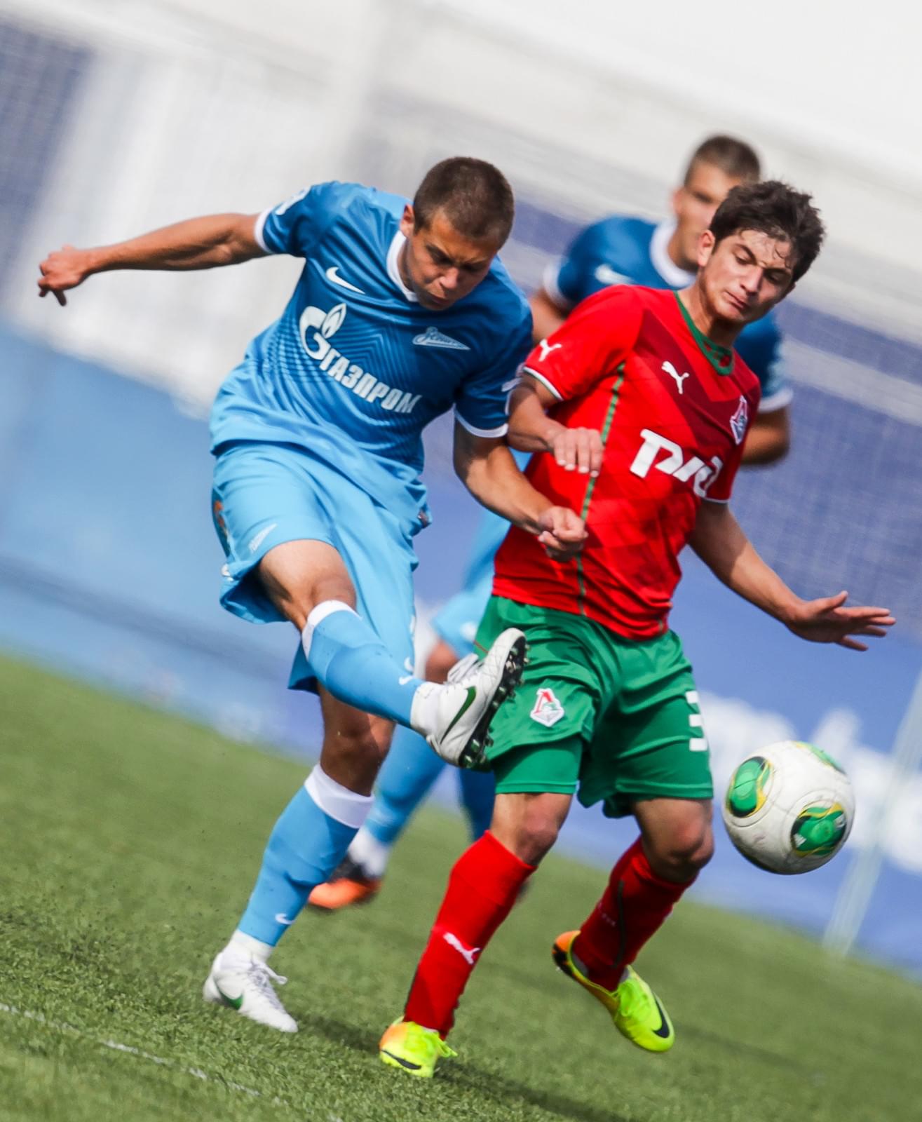 Молодежное первенства России, 7-й тур, матч «Зенит» — «Локомотив»