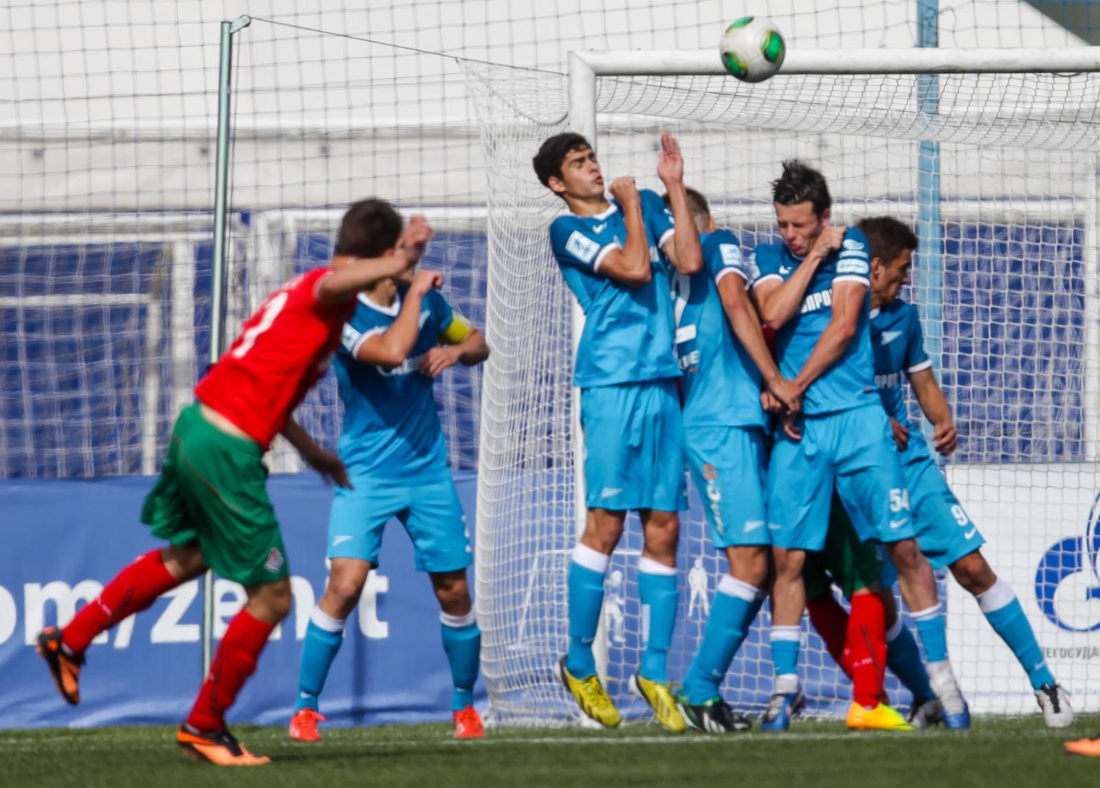 Молодежное первенства России, 7-й тур, матч «Зенит» — «Локомотив»