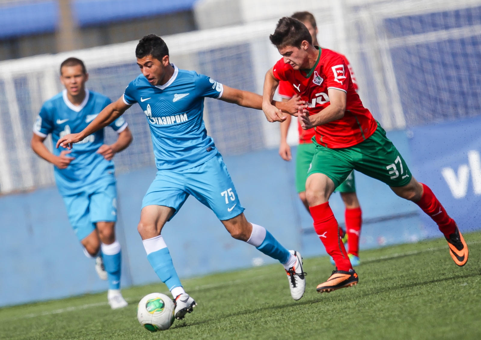 Молодежное первенства России, 7-й тур, матч «Зенит» — «Локомотив»