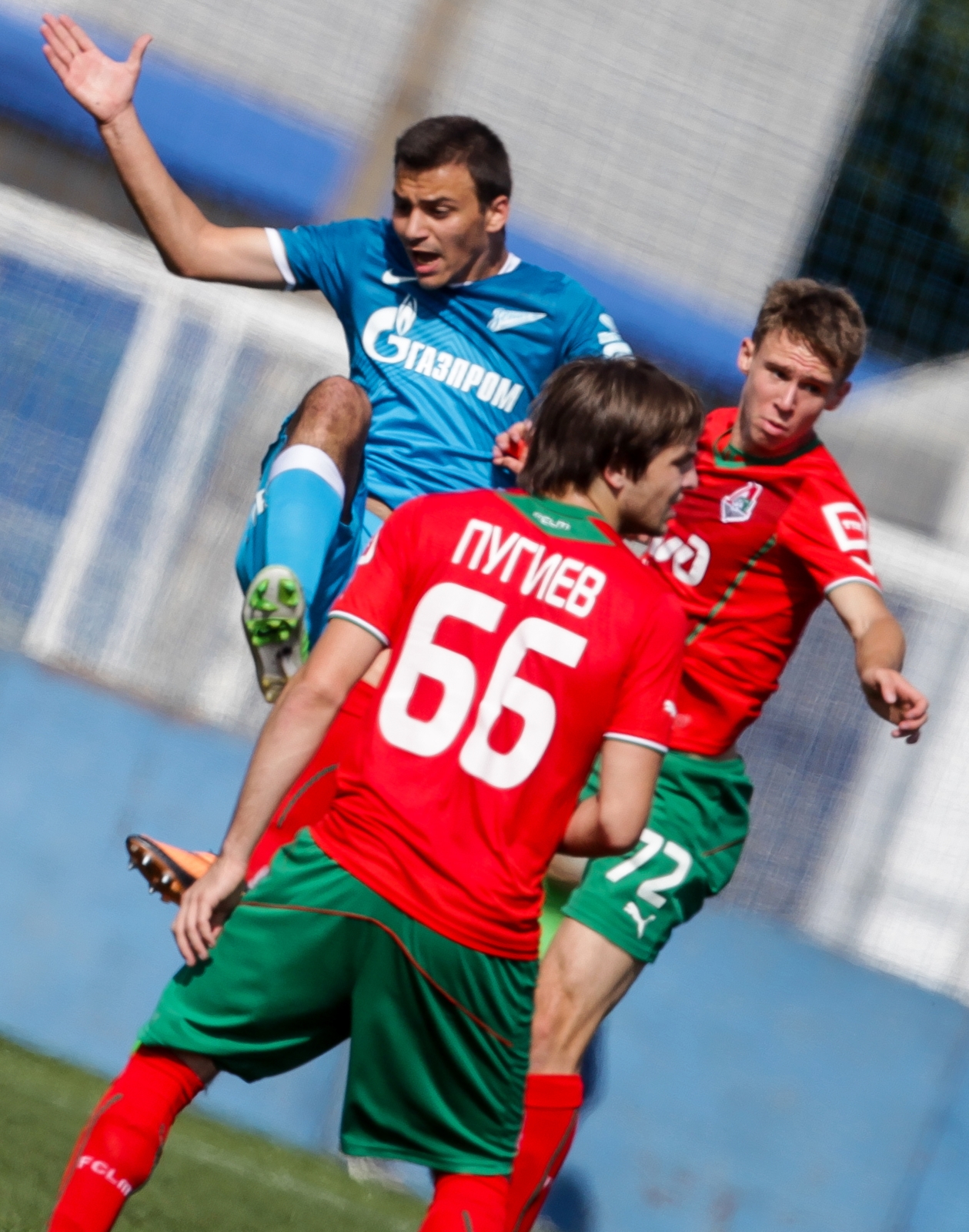 Молодежное первенства России, 7-й тур, матч «Зенит» — «Локомотив»