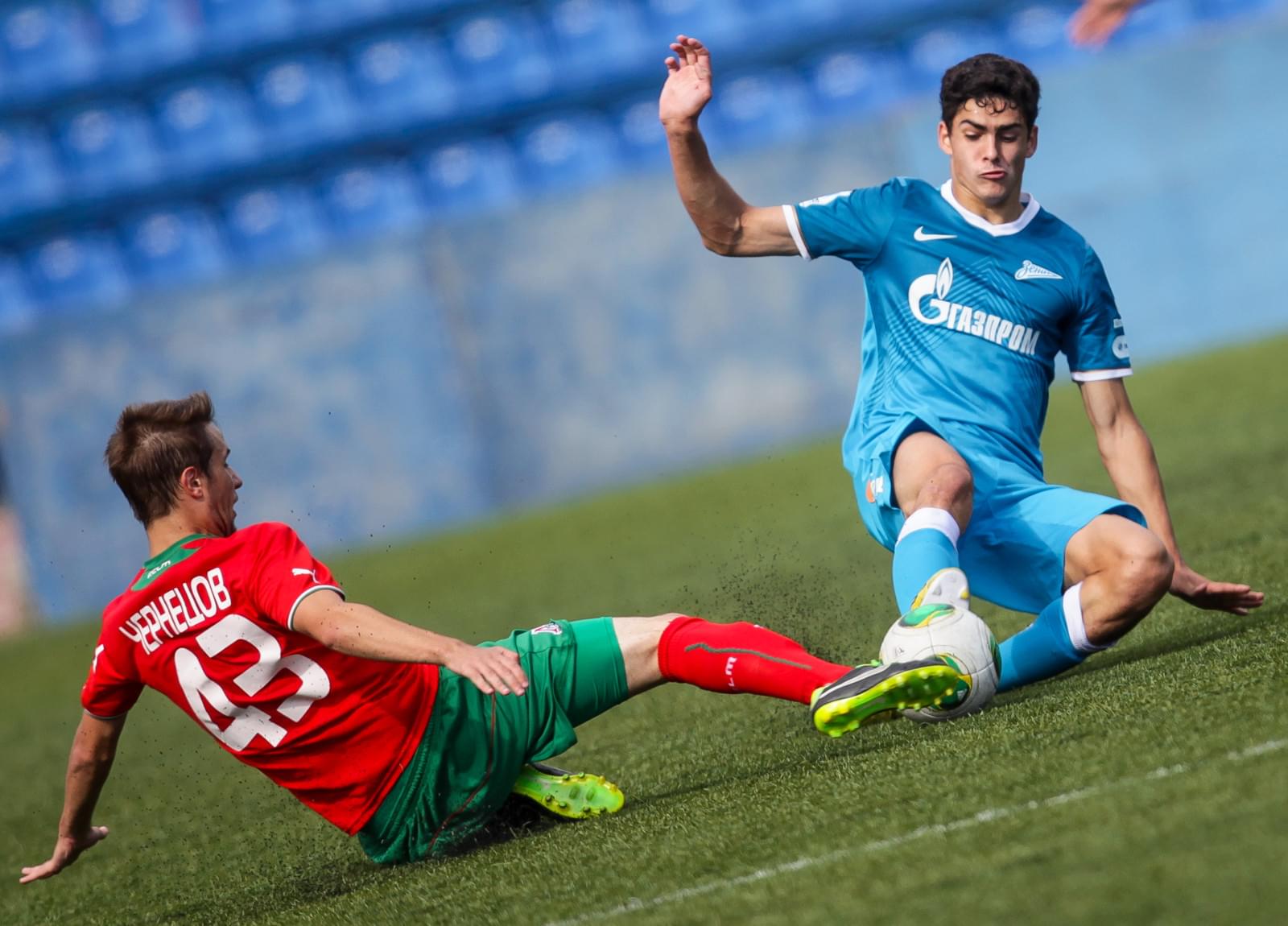 Молодежное первенства России, 7-й тур, матч «Зенит» — «Локомотив»