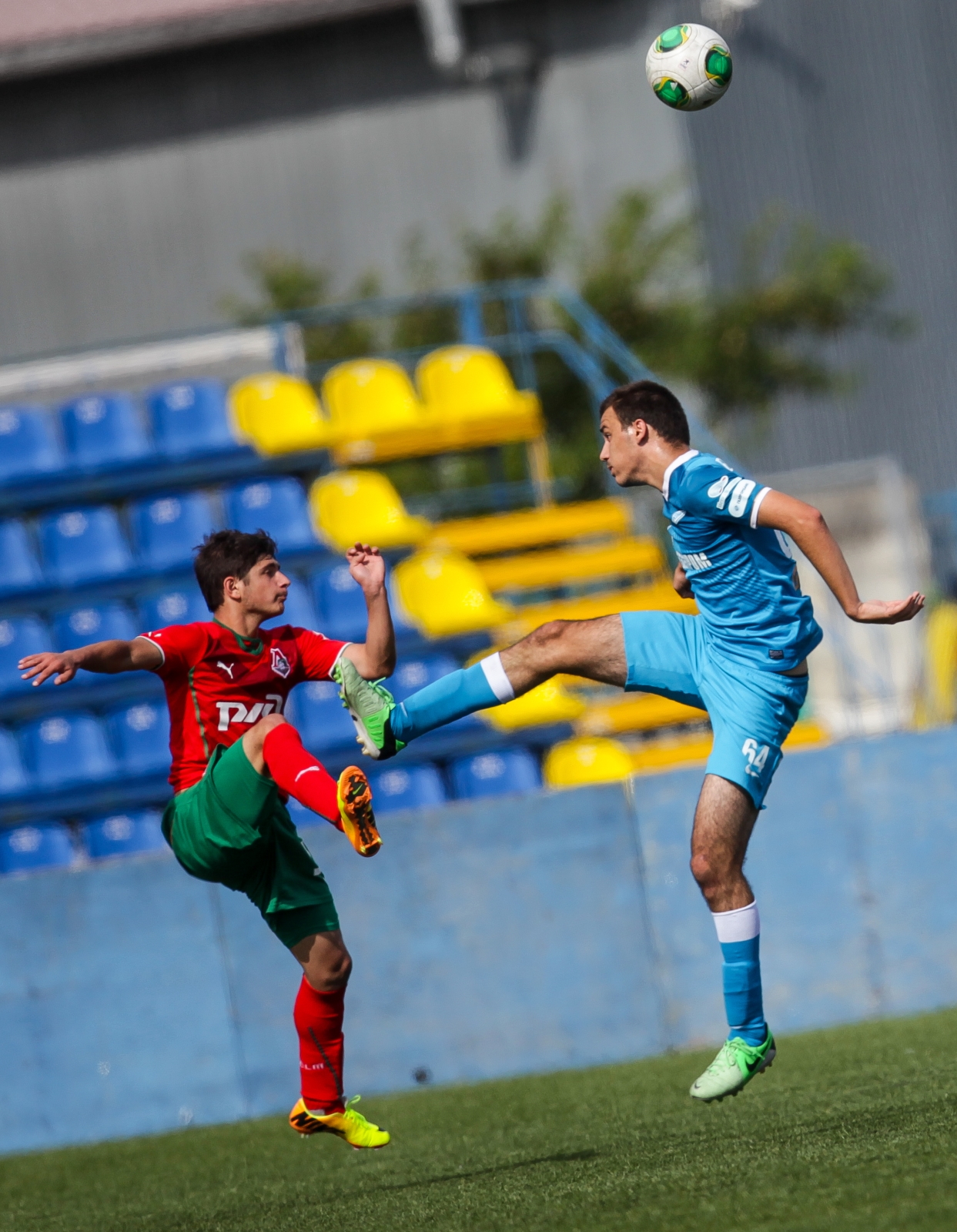 Молодежное первенства России, 7-й тур, матч «Зенит» — «Локомотив»